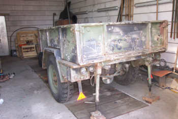 B�cke BW-Anh�nger, Restauration