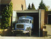 Magirus-Deutz 120D10, erste Garageneinfahrt