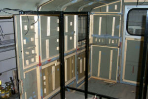 Magirus-Deutz 120D10,  Innenausbau 1